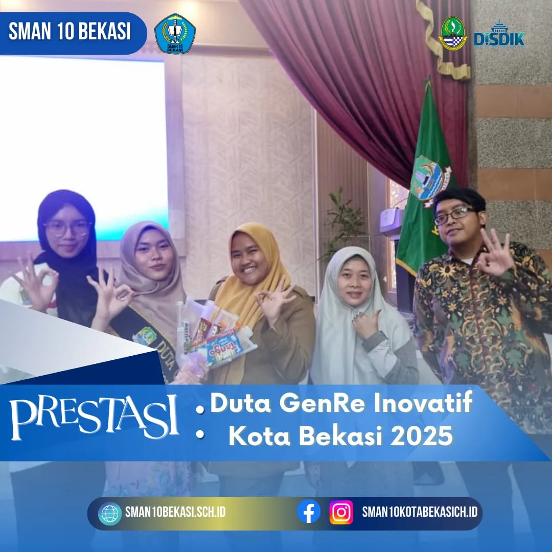Felda Azzura Kukuh, PIK-R, sebagai Duta GENRE Inovatif Kota Bekasi 2025 
