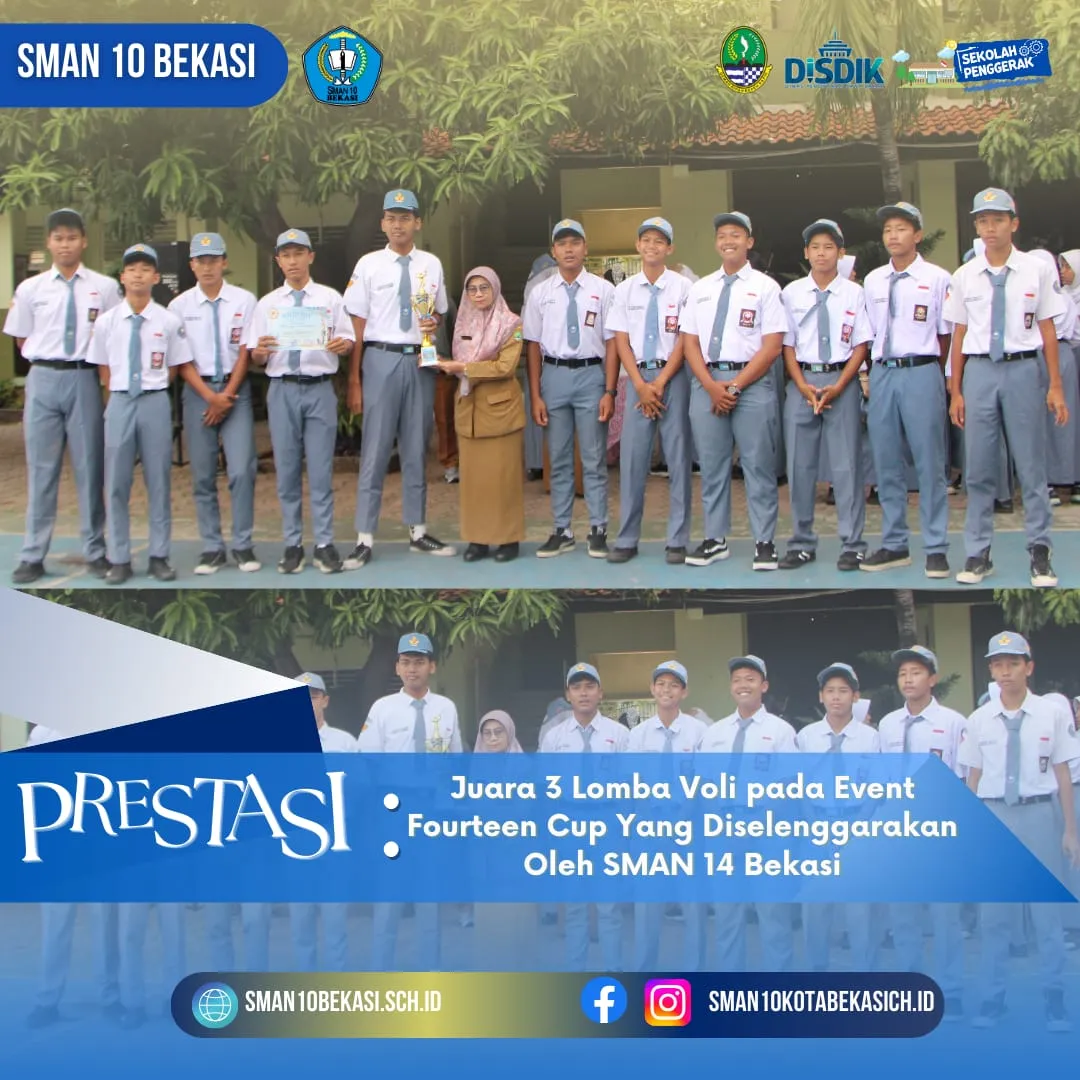 JUARA 3 VOLTENBEKASI