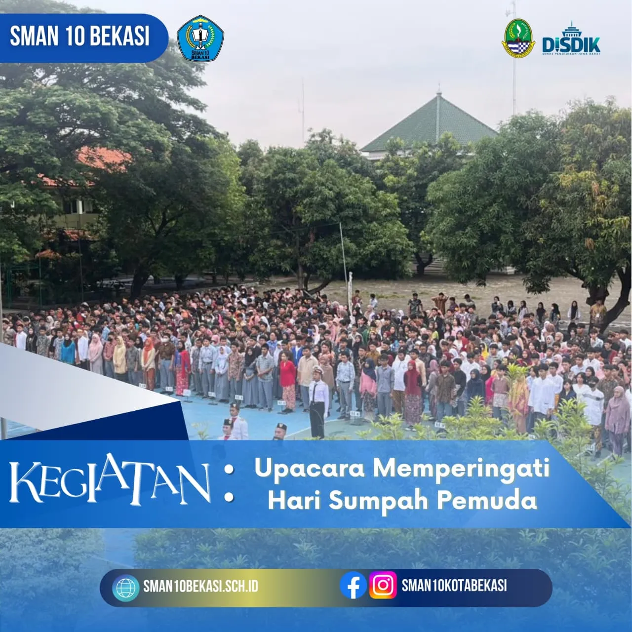 Upacara Hari Sumpah Pemuda 2025