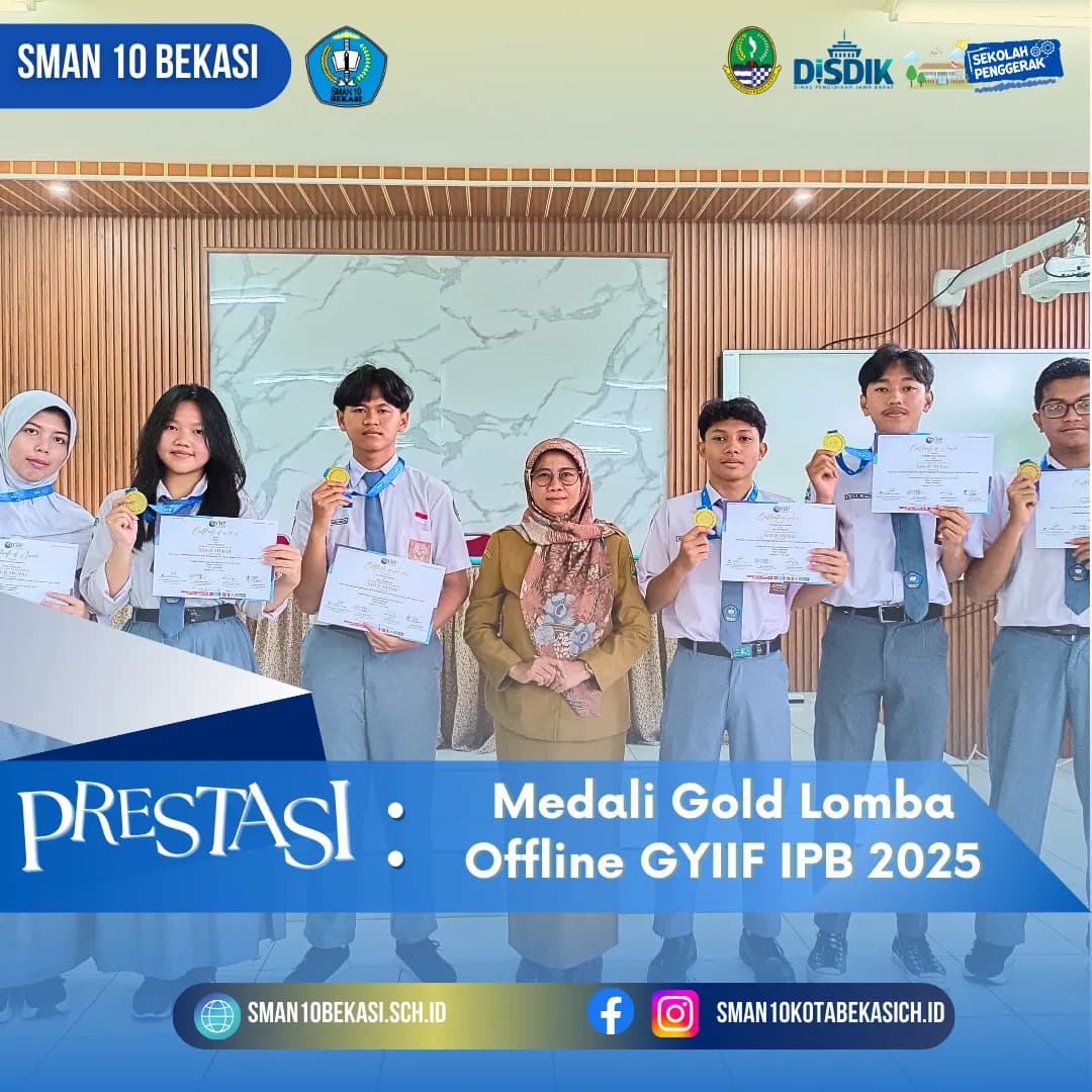 🏅Gold Medal – GYIIF IPB 2 2025🏅