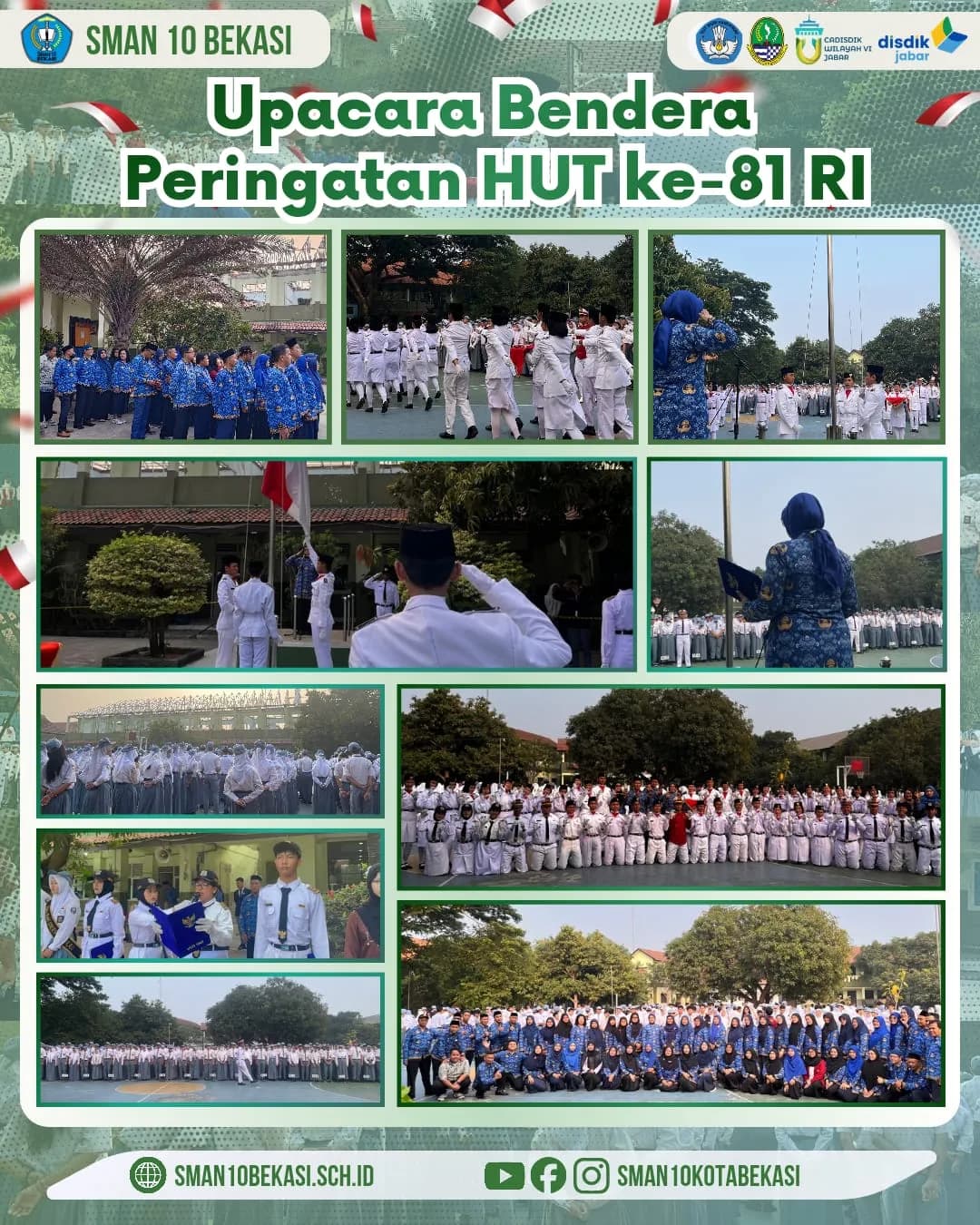Kegiatan Upacara Hari Kemerdekaan ke 81 17 Agustus 2026