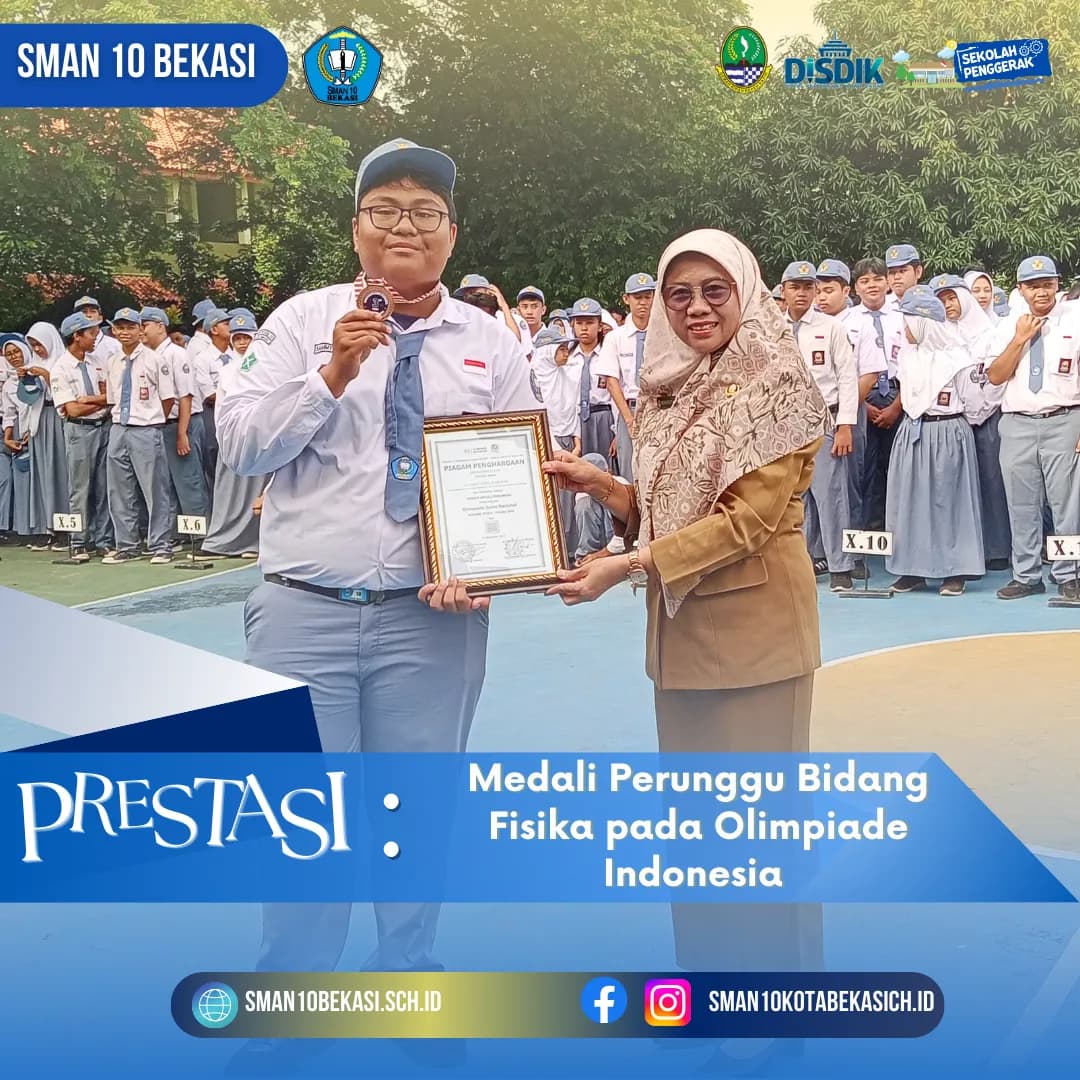 Juara III Olimpiade Indonesia Bidang Fisika