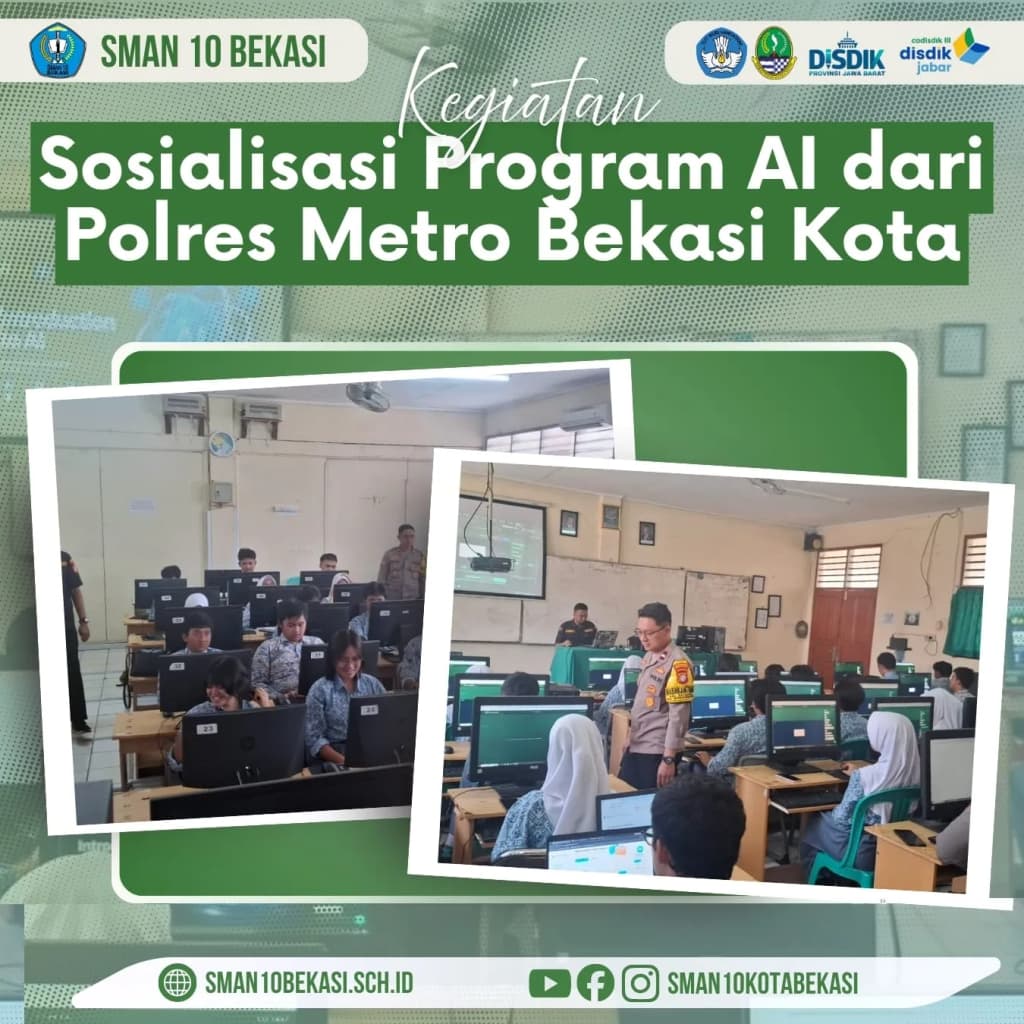 Sosialisasi Program AI dari Polres Metro Bekasi Kota