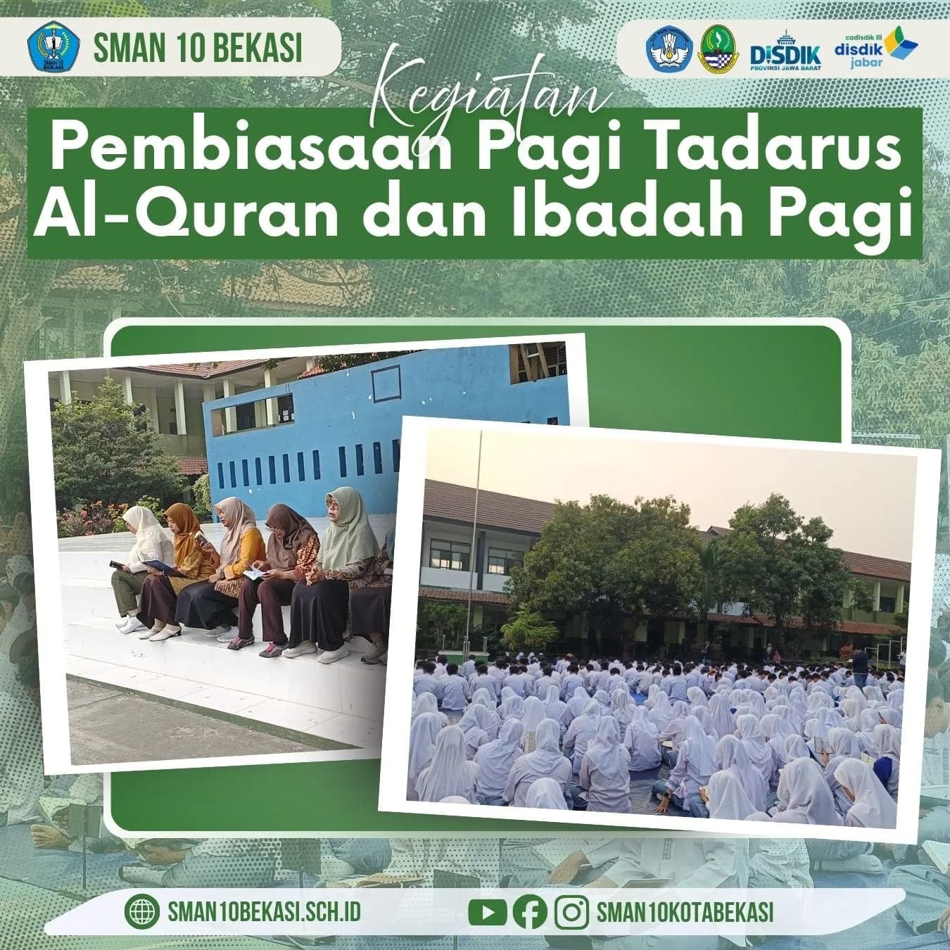 PEMBIASAN PAGI TADARUS DAN IBADAH PAGI