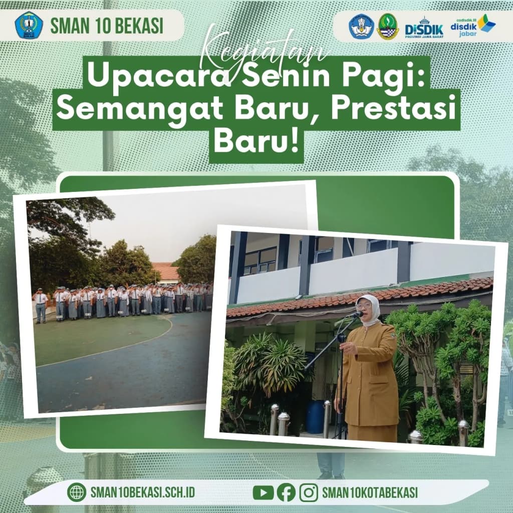Kegiatan Upacara Bendera Setiap Senin Pagi