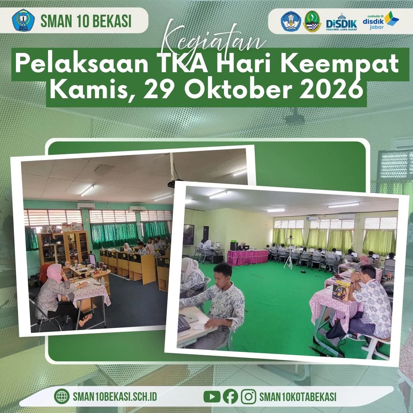 Pelaksanaan TKA Hari ke 4 2026/2027