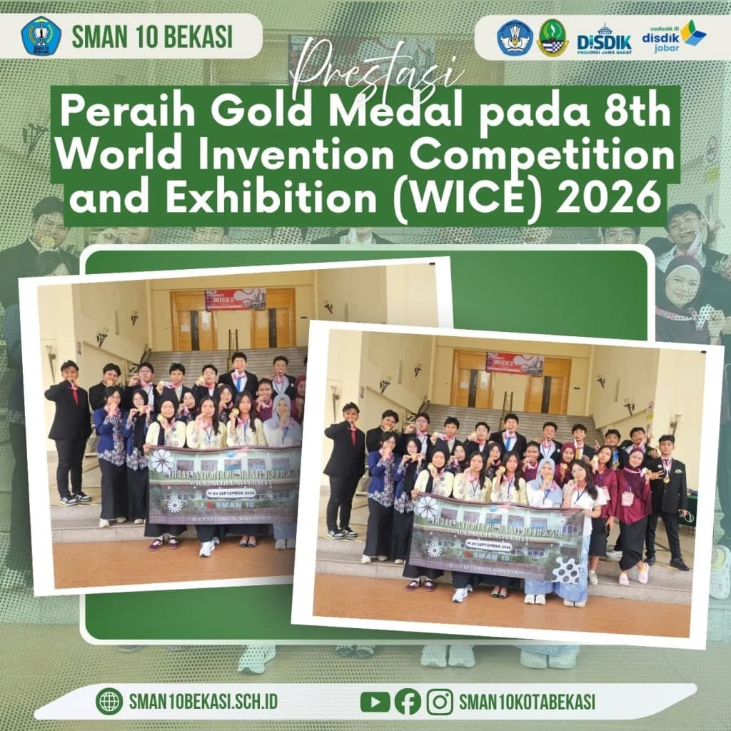 Peraih Gold Medal pada 8th World Invention Competition and Exhibition (WICE) 2026